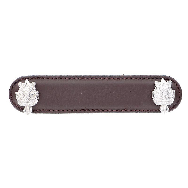 Poignée barre 4 po Pollino, Nickel poli, 4''