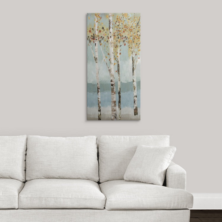 «Anjelo Lookout II» par Allison Pearce, reproduction d'art, H 48 po x l 24 po x P 1,5 po, Toile