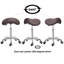 Maceus Adjustable Height Ergonomic Industrial Stool-311394923