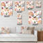 Horloge murale Rainbows Clouds and Hearts-1832679624