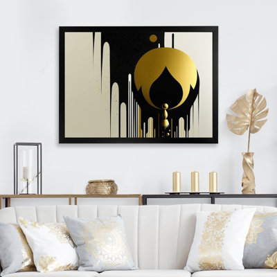 Drennon Rising Gold I - reproduction sur toile