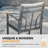 Germien 6 - Person Patio Dining Set with Rectangular Table , Cushions Included