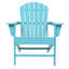 Chaise Adirondack en résine pour l'intérieur et l'extérieur-864208949