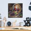 Charlton Home® «Two Glasses Of Wine» par Rey Klimt, art mural en métal-1397974378