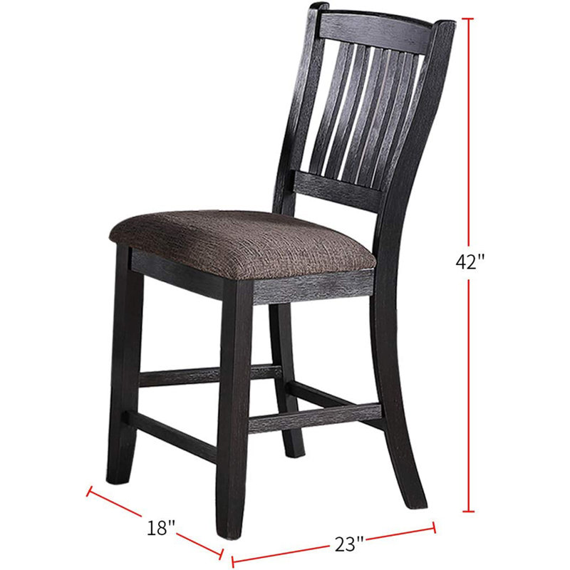 Chaise rembourrée en tissu Classic, 2