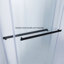 Porte de douche semi-sans cadre coulissante Spezia l 60 à 64 po x H 76 po-64619157