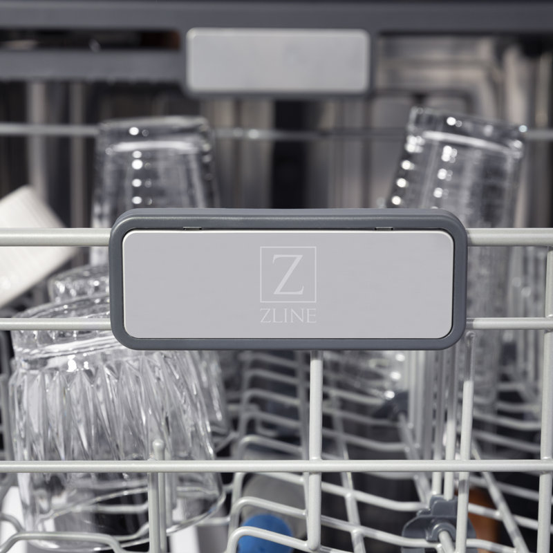24" Monument Series 3rd Rack Top Touch Control Dishwasher with Stainless Steel Tub, Red Gloss