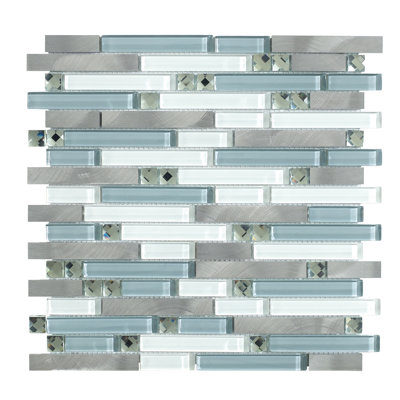 Random Sized Linear Mosaic Wall Tile