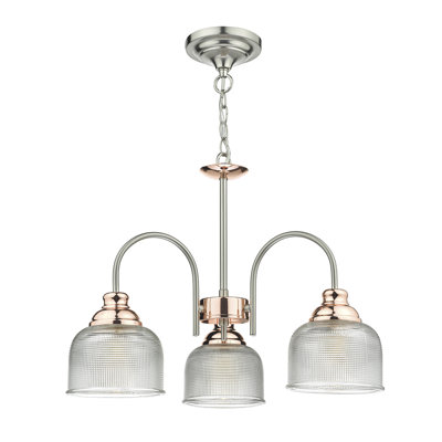 Fraser 3 - Light Shaded Chandelier