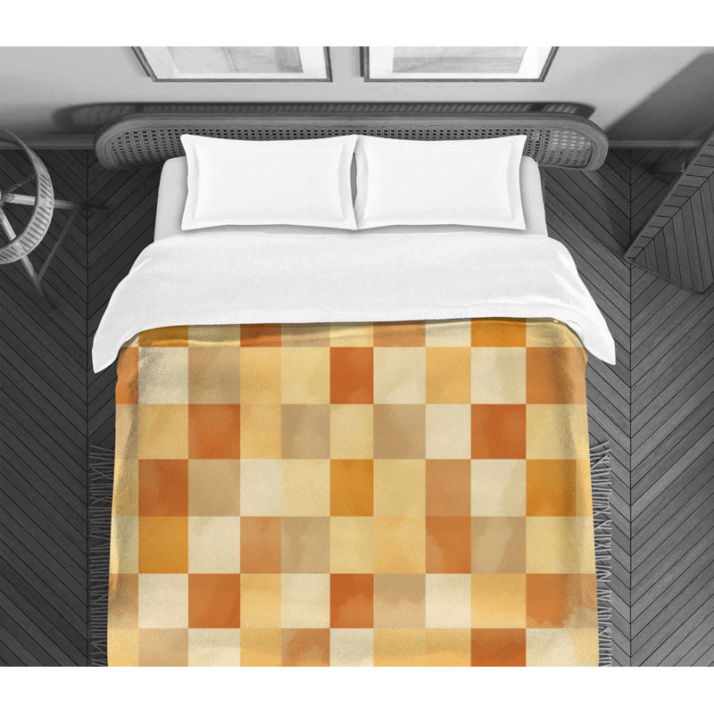 Checkered Comforter, King Comforter