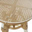 Tabouret de bar en plastique acrylique avec accents en acrylique transparent et siège en maille Usrey