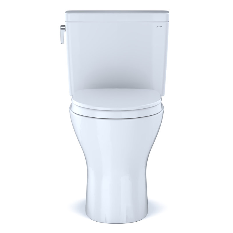 Drake® Dual-Flush Elongated Two-Piece toilet (Seat Included), 10"