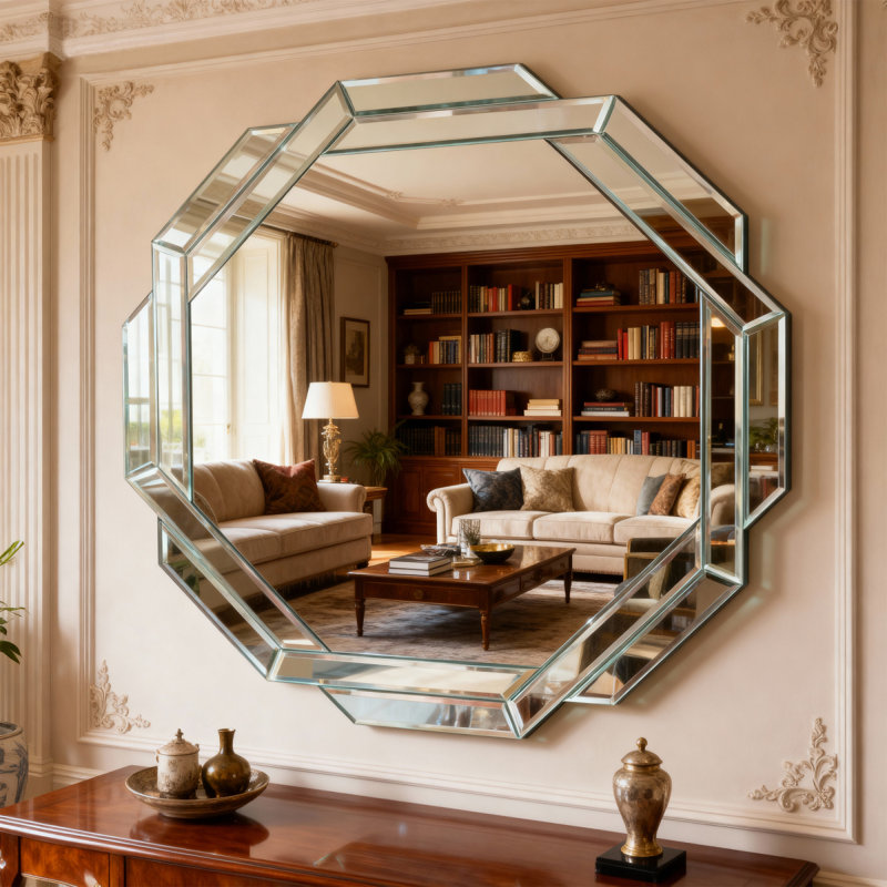 Miroir Octagonal Idée de cadeau