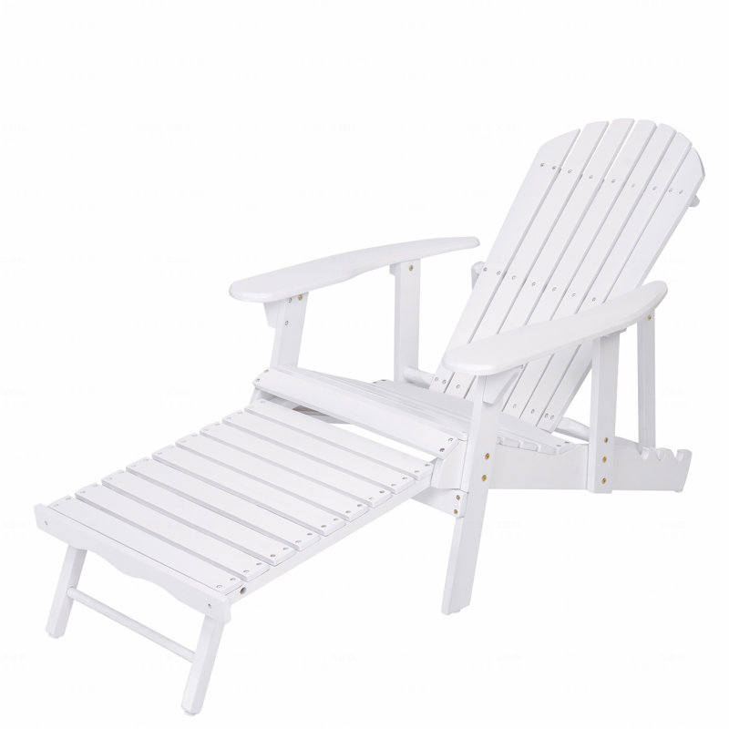 Chaise de patio d'extérieur Basic, White