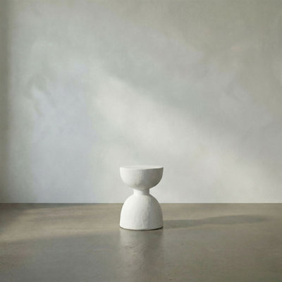 Hourglass Accent Stool