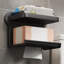 Papier hygiénique sur pied antirouille avec accessoires-741794405