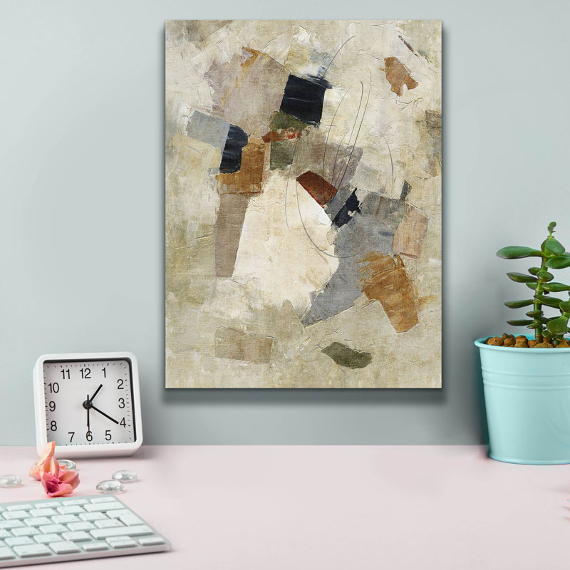  «Parchment» par Suzanne Nicoll, art mural sur toile, 12 po x 16 po