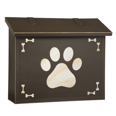 Boîte aux lettres murale Dog Paw