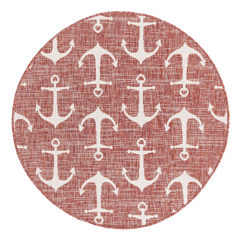 Indoor / Outdoor Rug, Round 4'
