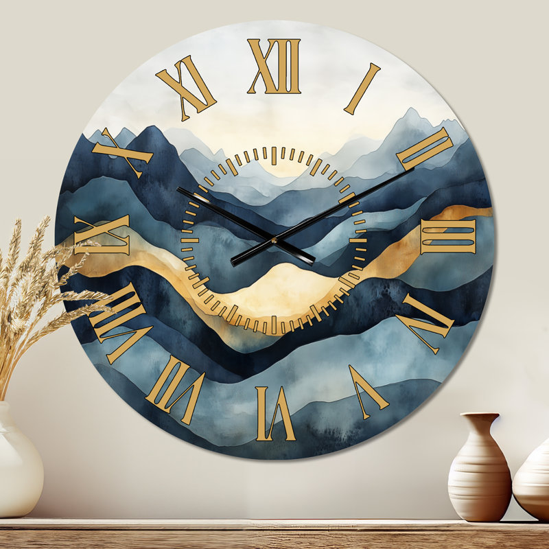 Horloge murale Bold Earth Horizon, Petit