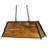 Exmouth 4 - Light Timeless Bronze Pool Table Lights Pendant