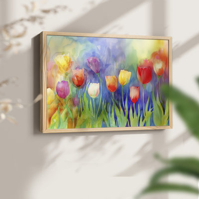 Floral Series-LXVI -Framed Print - Restickable