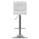 Abdussamad Swivel Upholstered Adjustable Height Counter Stool with Metal Frame (Set of 2)