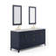 Elizabeth 72" Double Bathroom Vanity Set with Mirror-1208710750-1215016530