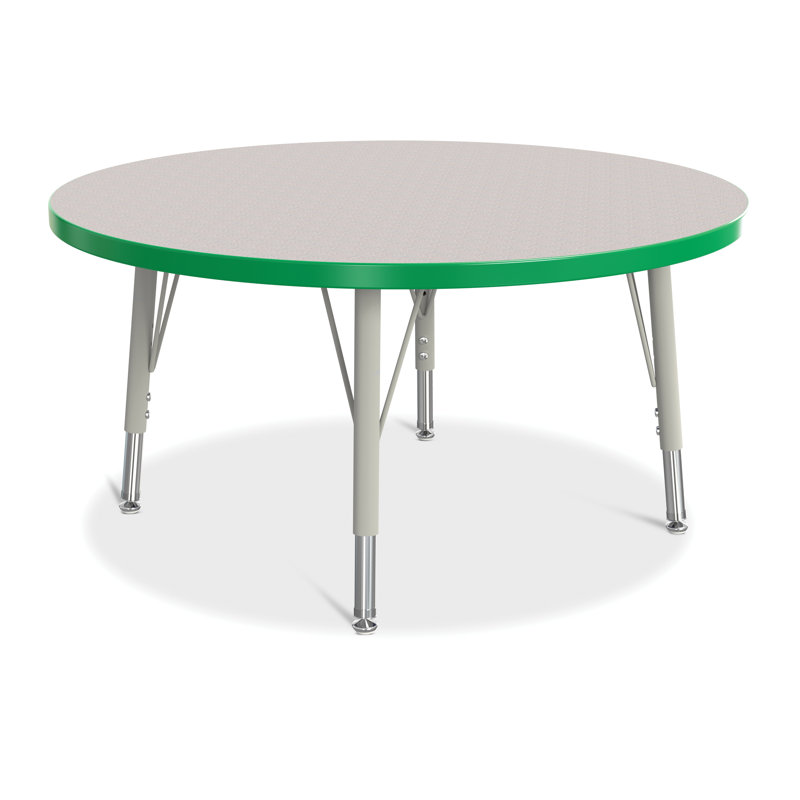 Tables rondes Berries, Gris / vert, l 36 po x P 36 po (taille élémentaire : H 15 po