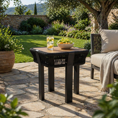 Table de bout d'extérieur pour patio