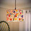 15 cm H Drum Lamp Shade ( Clip On ) in Cream