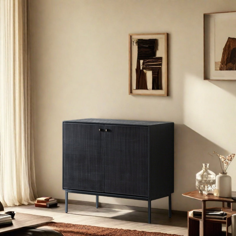 Buffet léger de style rétro luxueux