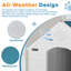 Aunyae Plastic Portable Dog House-1767548959-1767548929