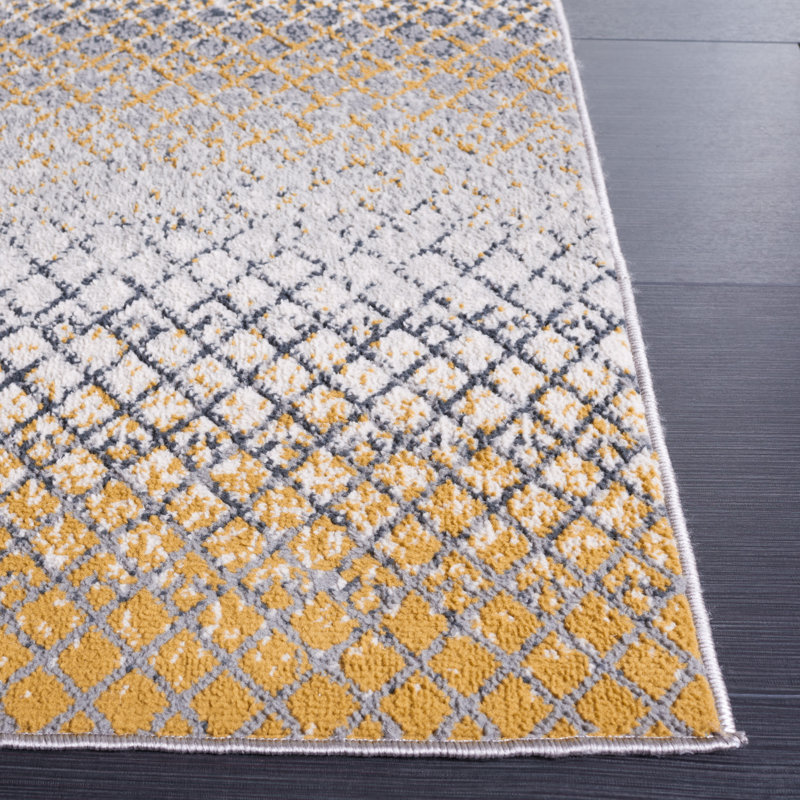 Catenia Performance Geometric Rug, Rectangle 5'3" x 7'6"
