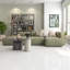 Ice White 30" x 30" Matte Porcelain Floor and Wall Tile
