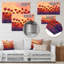 «Sunset Hues Poppies Field I» - décoration murale en métal à motif floral, coquelicots-695583768