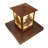 27" Square Tamarack Pier Mount