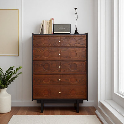 French-style Retro Design Entrance Cabinet