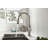 Single Handle High Arc Pull Out Kitchen Faucet,Single Level Stainless Steel Kitchen Sink Faucets With Pull Down Sprayer-118388219