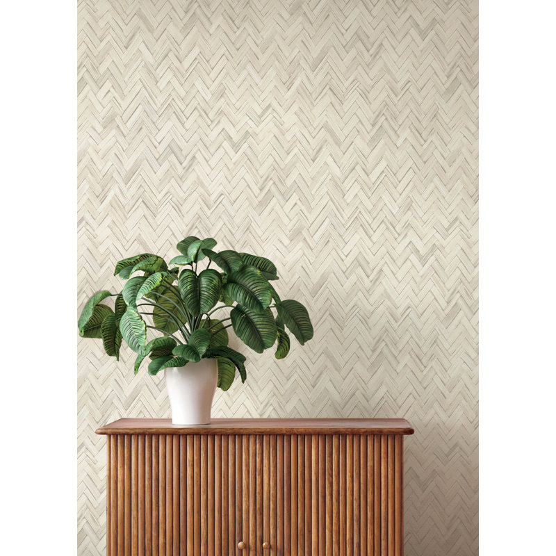 Papier peint Ellery, Beige