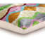 Coussin en velours Wave