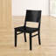 Chaise d'appoint en bois massif Ahreanna-227125108