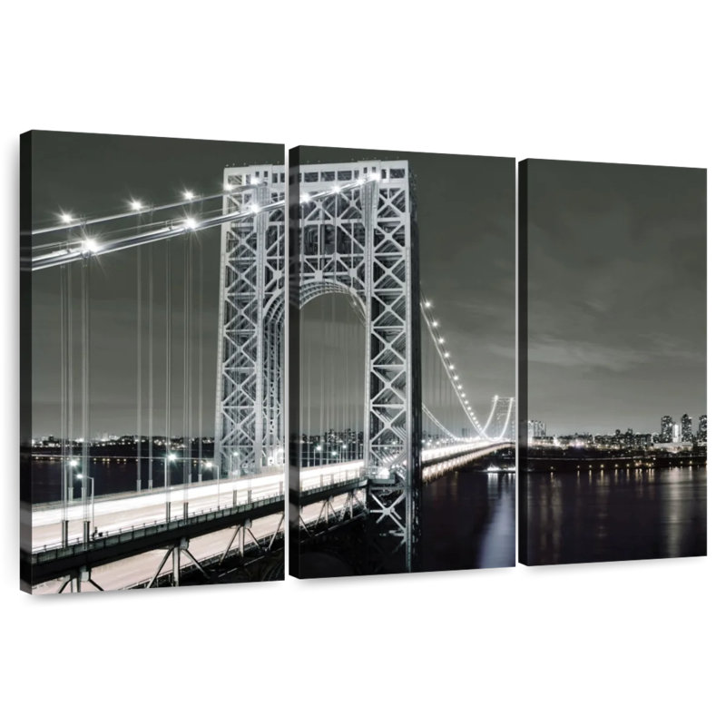 Lilie Bridge City Lights, H 42 po x l 65 po