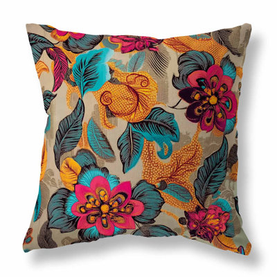 Eclectic Garden Indoor/Outdoor Pillow