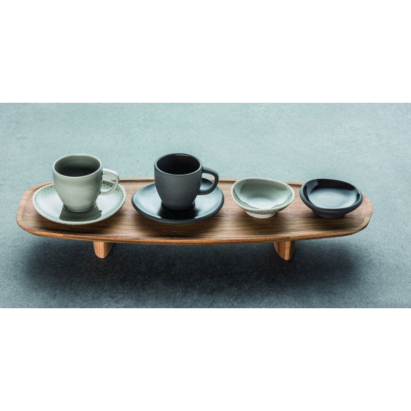 Junto Handmade Stoneware Teacup, Bronze