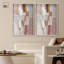 Ensemble d'art mural Boho Beige à rayures dorées par Art Remedy, cadre blond, 24 x 36-99616257-99616284