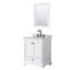 Ensemble de meuble-lavabo simple 30 "avec miroir Deborah-40064642-80209476