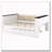 Full Size Wood Daybed with Storage Shelves, Upholstered Backrest,USB and Trundle, White-1058960489