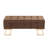 Freea Velvet Upholstered Storage Bench-430889411