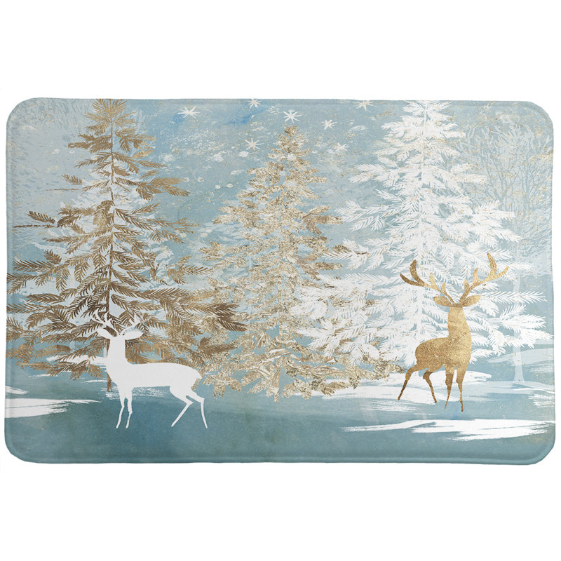 Tapis de bain Nawal Winter Wonderland